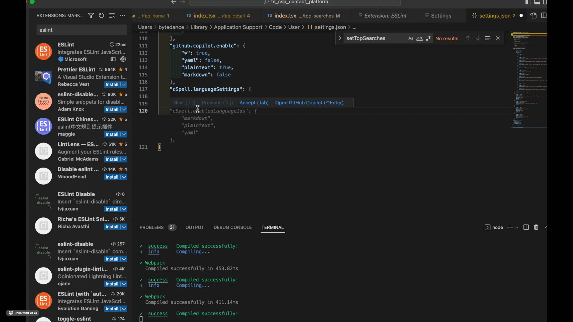 Vscode with Copilot